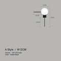 DecorBites™ Glass Ball Wall Lights for Modern Home Decor and Artistic Lighting