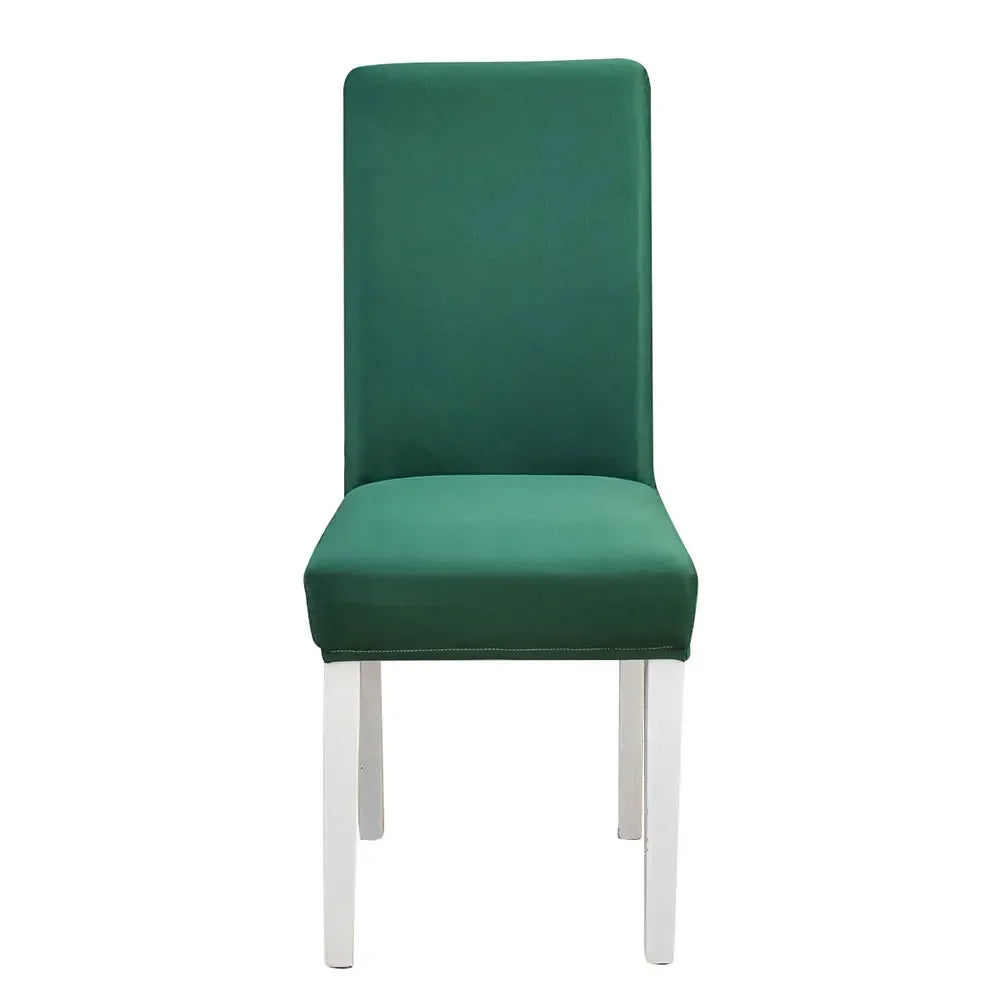DecorBites™ Geometric Stretch Chair Cover Slipcovers | Elastic Seat Case