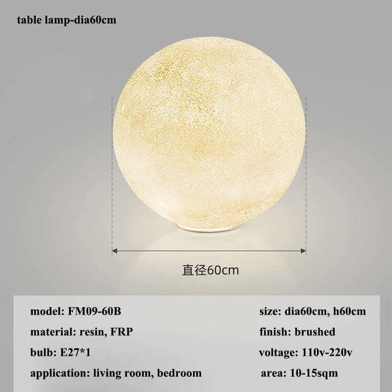DecorBites™ Cream Moon LED Pendant Chandelier: Modern Living Room Kitchen Bedroom Lighting