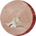 سجاد فاخر ناعم DecoraBites™ برسومات الطيور اليابانية - ديكور منزلي فاخر