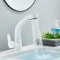 DecorBites™ Lift-Up Bathroom Sink Faucet Chrome Finish 360-degree Rotation Water Mixer