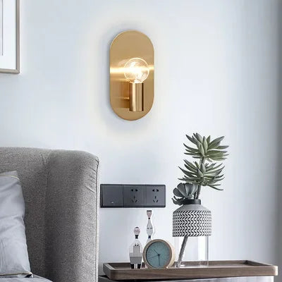 وحدة إضاءة جدارية DecorBites™ الذهبية لغرفة النوم، شمعدانات إضاءة داخلية للمنزل والسلالم
