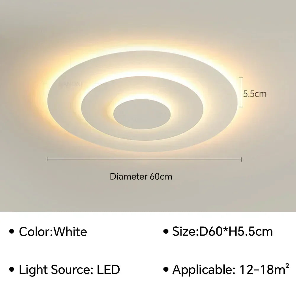 DecorBites™ ثريا سقف LED لغرفة المعيشة وغرفة النوم