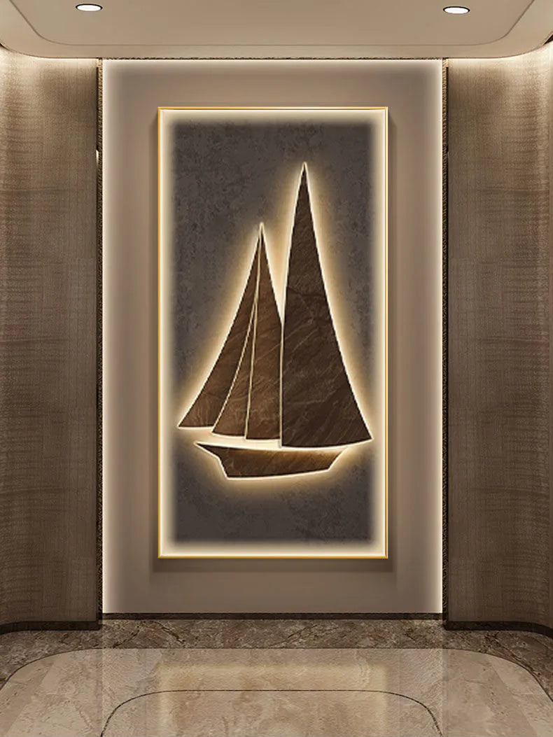 مصباح جداري DecorBites™ LED لديكور جداري إبداعي عصري في غرفة النوم وغرفة المعيشة وغرفة الدراسة