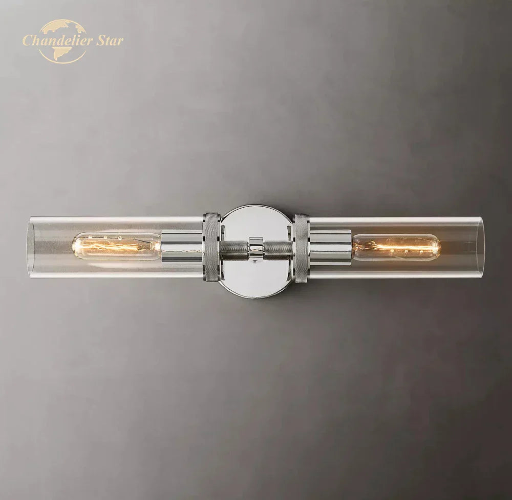 DecorBites™ مصباح جداري LED من الزجاج المخدد لتصميم إضاءة عصري