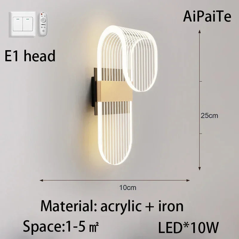 DecorBites™ Acrylic Lustre Chandelier for Living Room, Bedroom, Kitchen - Hanging Ceiling Lamps