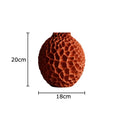 DecorBites™ Honeycomb Texture Vase for Artificial Flower Arrangement