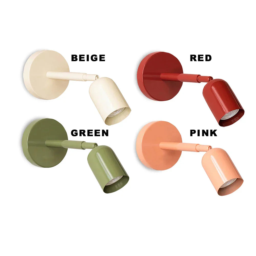 DecorBites™ Adjustable GU10 LED Wall Sconce Modern Wall Light for Living Room & Bedroom