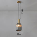 Modern Ring Glass Pendant Light