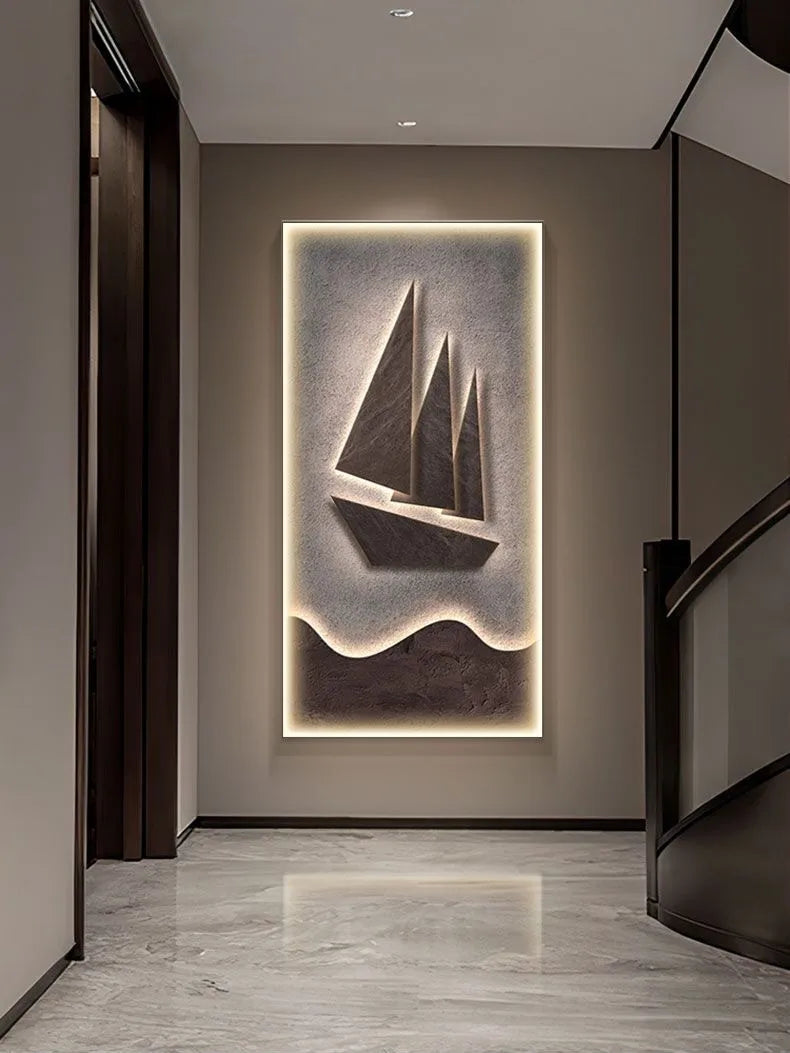 مصباح جداري DecorBites™ LED لديكور جداري إبداعي عصري في غرفة النوم وغرفة المعيشة وغرفة الدراسة