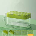 DecorBites™ Ice Mould Tray | Quick Demould Silicone Ice Box | Creative Kitchen Bar Freezer Drink Cooling
