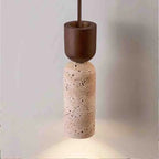 Wabi-Sabi Yellow Stone Pendant Light