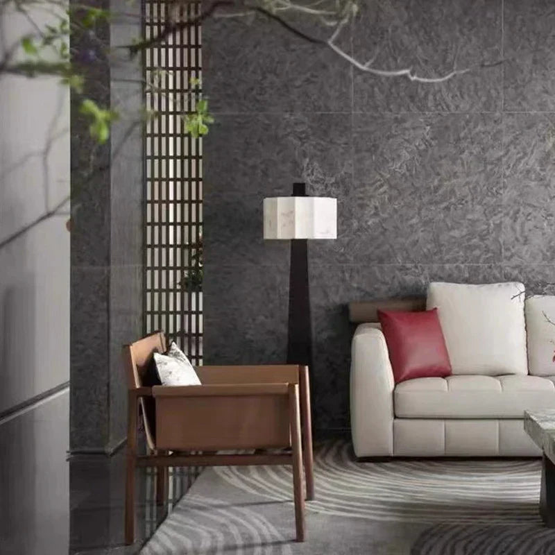 مصباح أرضي LED من DecorBites™: تصميم نورديك عصري لغرفة المعيشة وغرفة النوم بالمنزل
