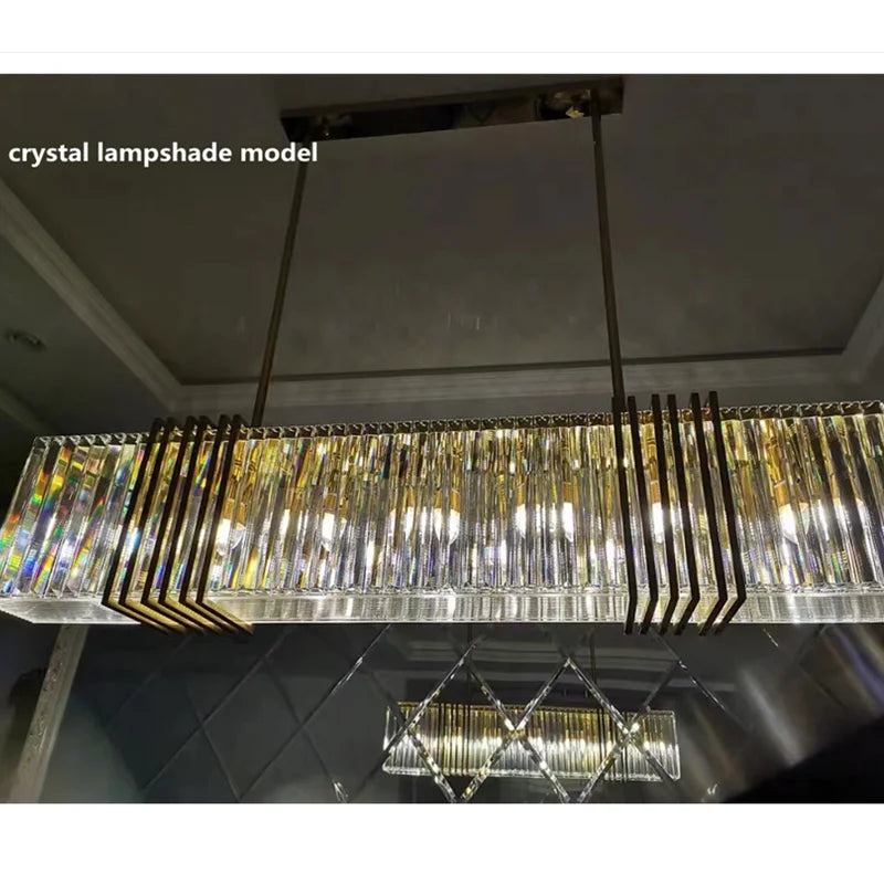 DecorBites™ Elegant Gold Lustre Pendant Light for Dining Room Decor
