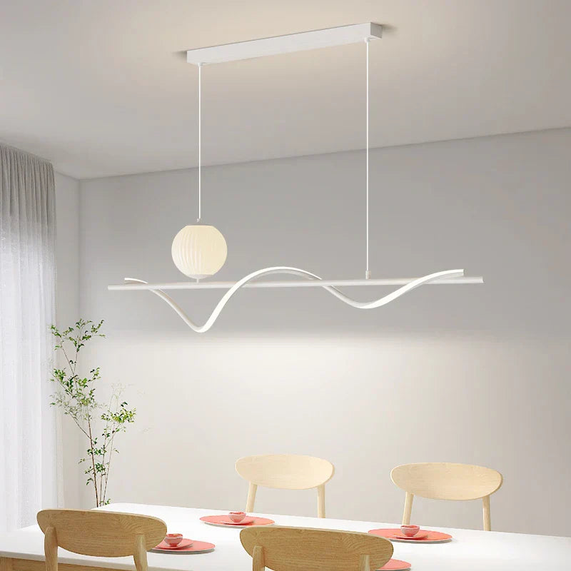ثريا LED من DecorBites™: إضاءة داخلية عصرية لغرفة المعيشة والمطبخ والدرج