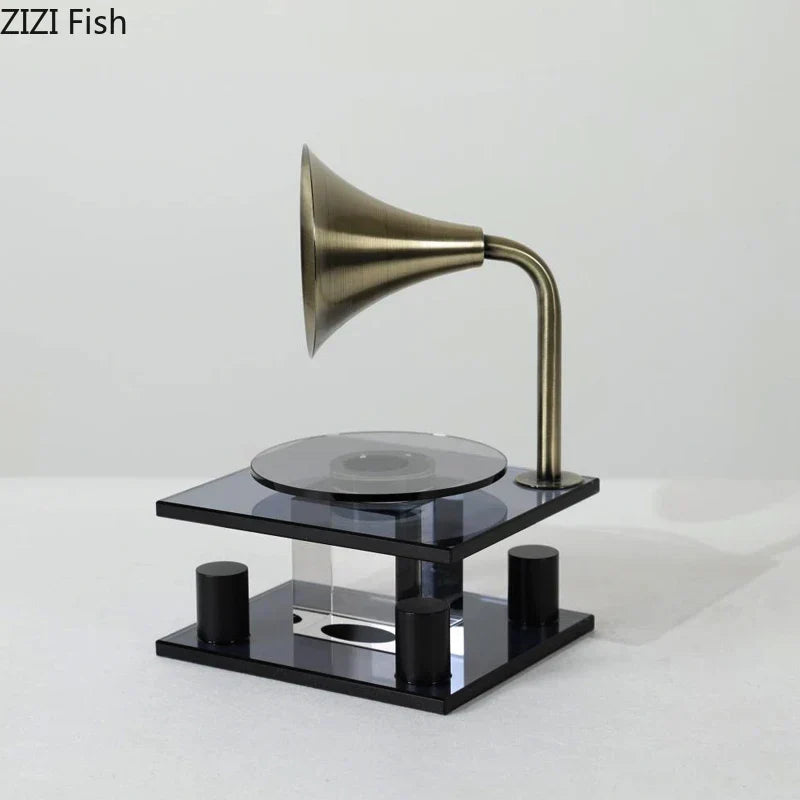 DecorBites™ Crystal Music Equipment Model Ornament Decor - Modern Desk Artwork