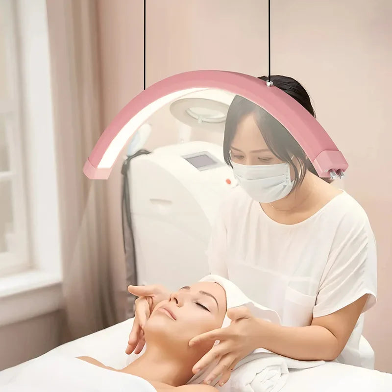 Half Moon Dimmable LED Pendant Light for Beauty Studio