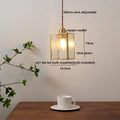 DecorBites™ مصابيح قلادة LED زجاجية خضراء مصباح معلق حديث ديكور منزلي
