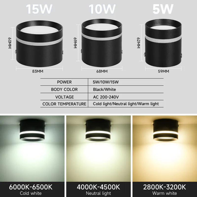 ثريا سقف LED DecorBites™ بإضاءة سفلية لإنارة المنزل