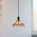 DecorBites™ Butterfly Pink LED Pendant Lamp Walnut Wood Glass Nordic Modern Home Decor