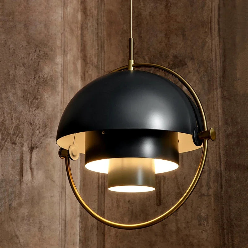 DecorBites™ Iron Pendant Lights: Post Modern Gubi Hanging Lamp for Home Decor