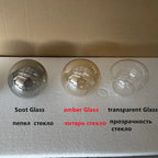 Gypsophila Glass Bubble Staircase Pendant Chandelier