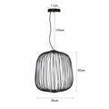 DecorBites™ Industrial Birdcage Iron Table Lamp for Bar, Restaurant, Hotel - LED Lighting