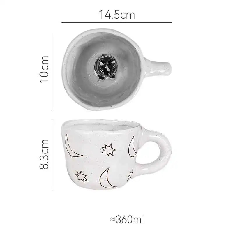 DecorBites™ 3D Cartoon Animal Coffee Mugs - Unique Handmade Gift