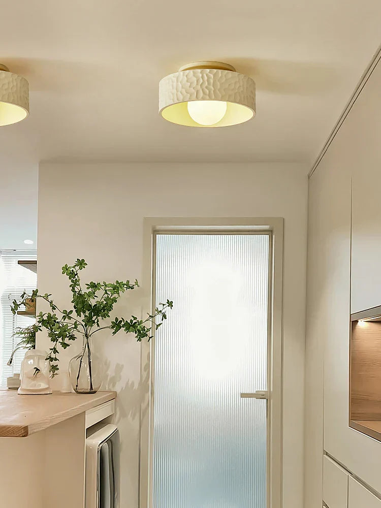 DecorBites™ Cream Ceiling Light LED Fixture for Living Room Bedroom Hallway