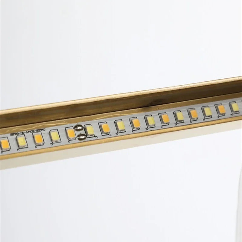 DecorBites™ ثريا سقف دائرية ذهبية بإضاءة LED: فخامة عصرية للمقهى، الفندق، غرفة النوم والمطعم