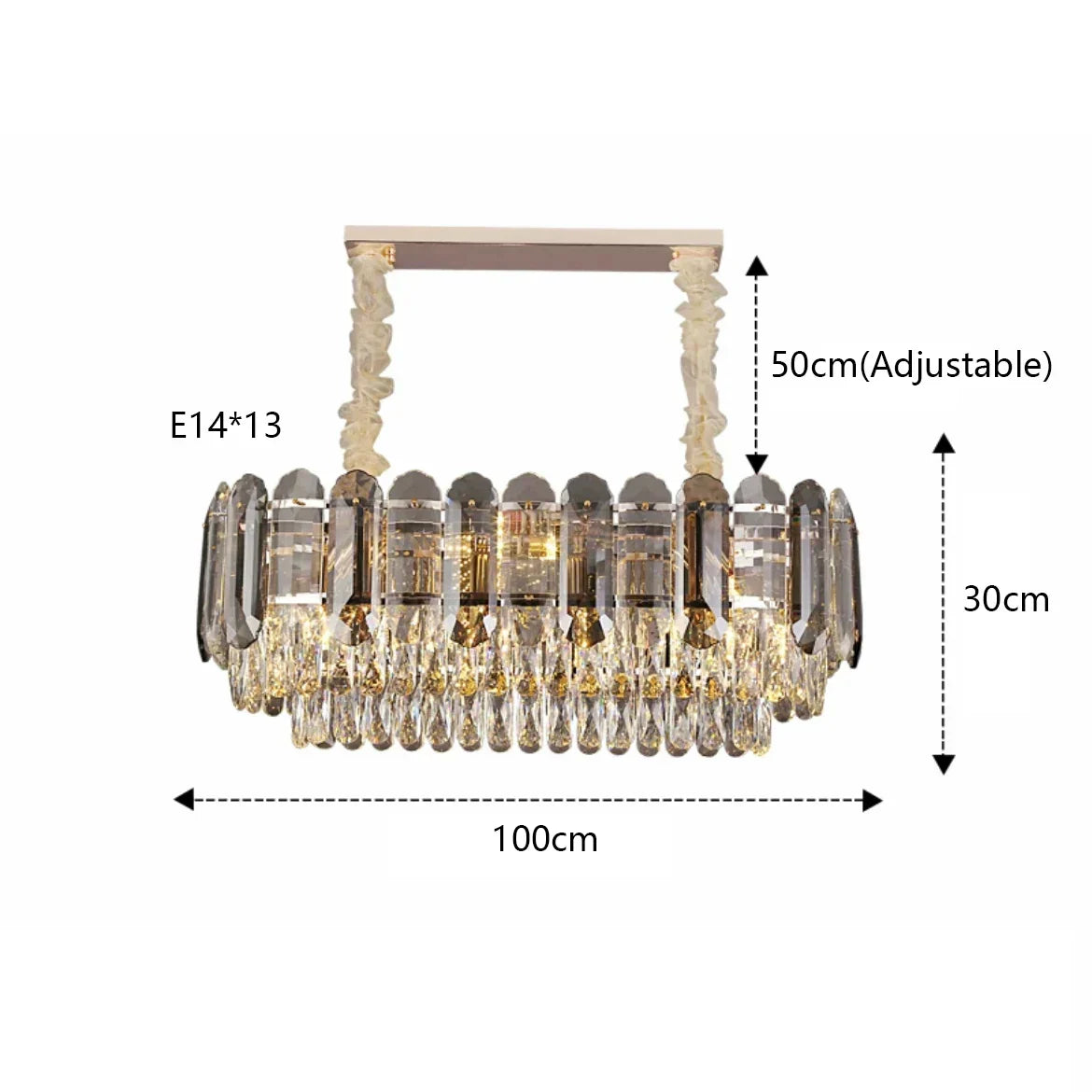 DecorBites™ Crystal LED Wall Lamp: Minimalist Luxury Lighting for Living Room TV Background