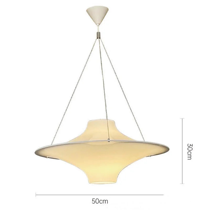 DecorBites™ French Cream Modern Chandelier for Restaurant Bedroom Hotel Villa