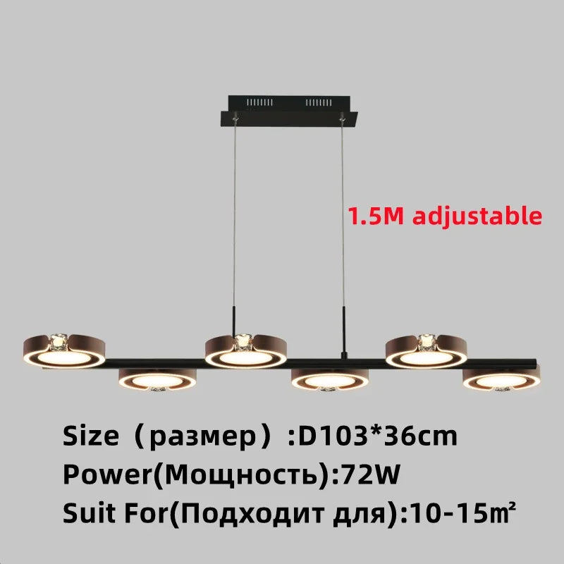 DecorBites™ Gold Plated Luxury Chandelier with Remote Control Crystals for Elegant Living & Bedroom Decor