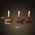 DecorBites™ Country Retro Wall Light Solid Wood for Bedroom Living Room, Creative Lighting