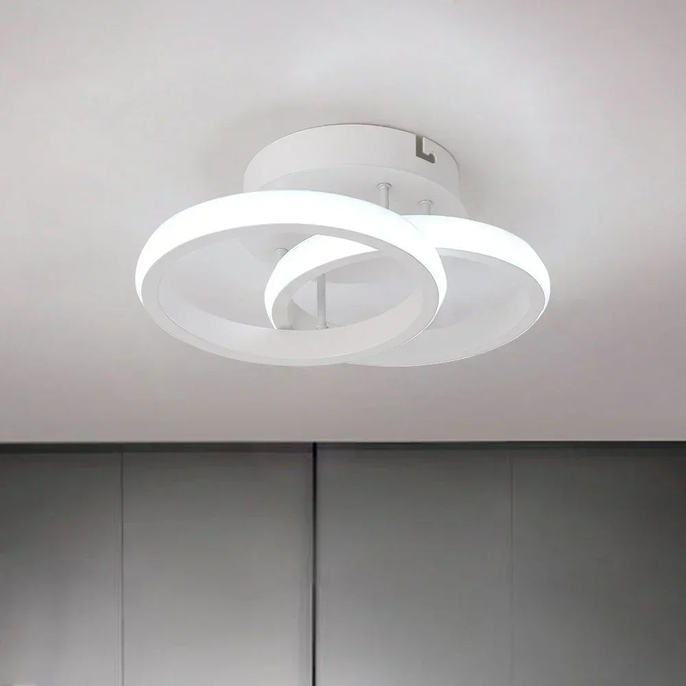 DecorBites™ Acrylic LED Ceiling Lamp: Modern Home Decor Lighting for Bedroom, Hallway, and Aisle