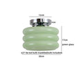 DecorBites™ Creamy Glass Iron LED Ceiling Light - Modern Indoor Lighting Fixtures