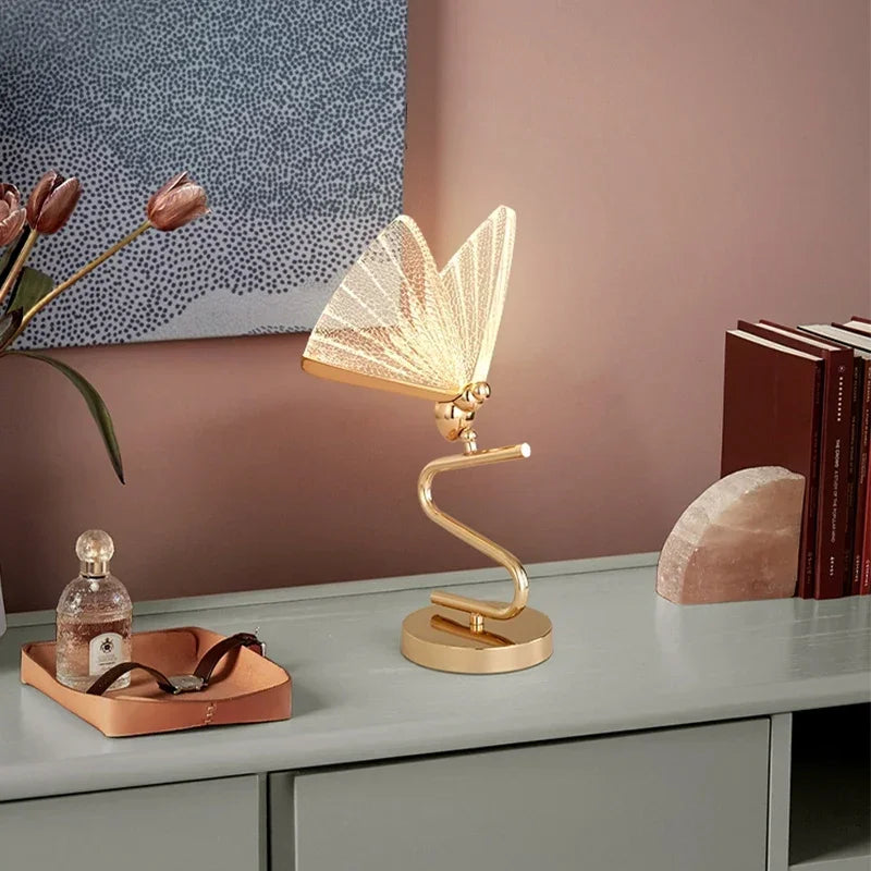 DecorBites™ Butterfly Floor Lamp: Luxury Iron Art Decorative Lighting for Home Living Room