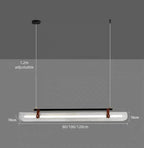 Nordic Minimalist Acrylic Strip Pendant Light