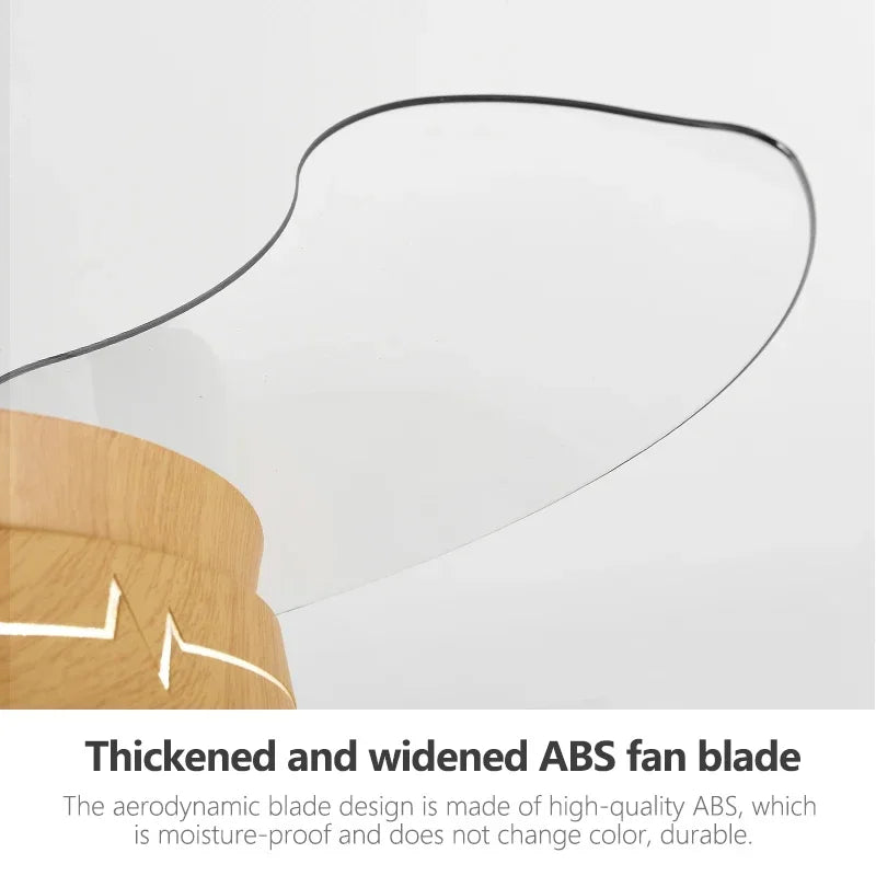 DecorBites™ DC Motor Ceiling Fan Light Control for Bedroom Restaurant Living Room