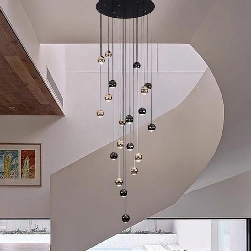Modern Ring Acrylic Pendant Chandelier Light