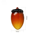 DecorBites™ Glass Hazelnut Pinecone Ornament Home Decor