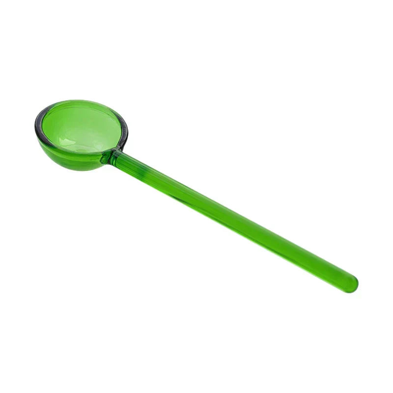 DecorBites™ Glass Spoon Dessert Teaspoon Creative Coffee Spoon Set for Ice Cream