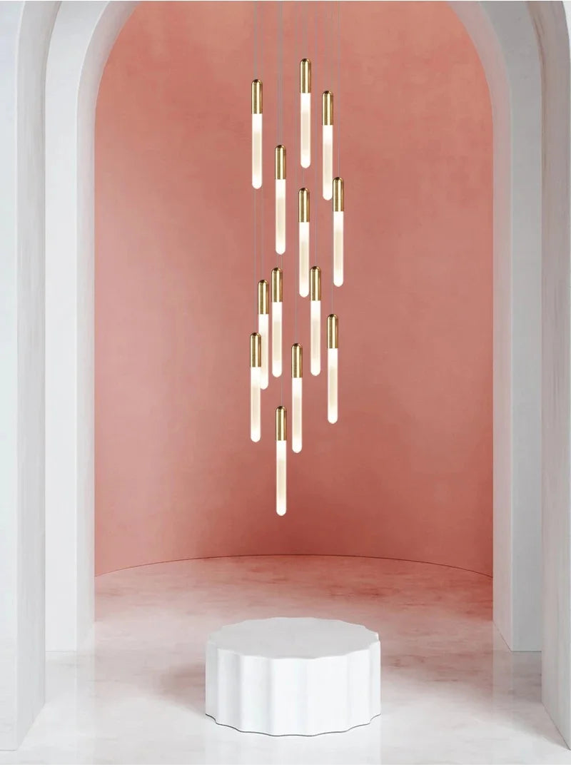 DecorBites™ ثريا LED: مصباح سقف متدلي عصري للدرج والمطبخ لتزيين المنزل