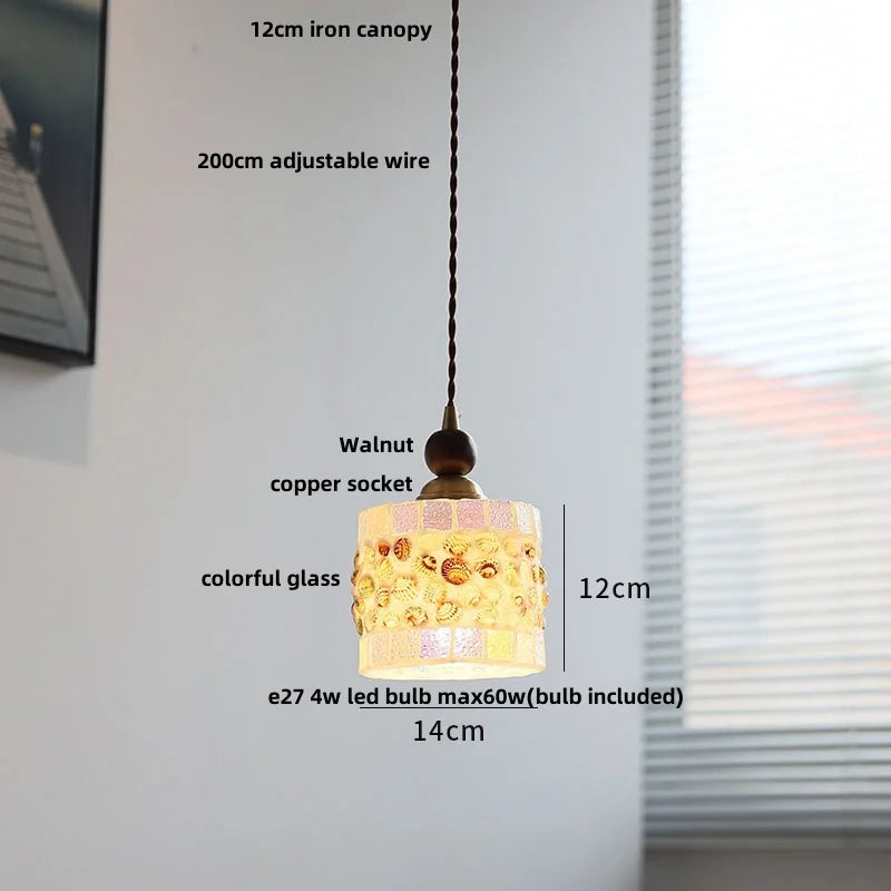 DecorBites™ Glass Ball LED Pendant Lights | Modern Kitchen Bar Restaurant Hanging Lamp