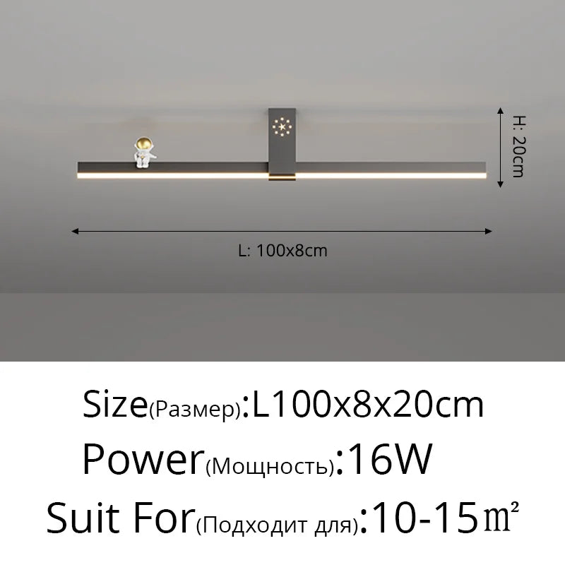 DecorBites™ LED Chandelier: Bright Indoor Lighting for Bedroom, Living, Study, Dining Room