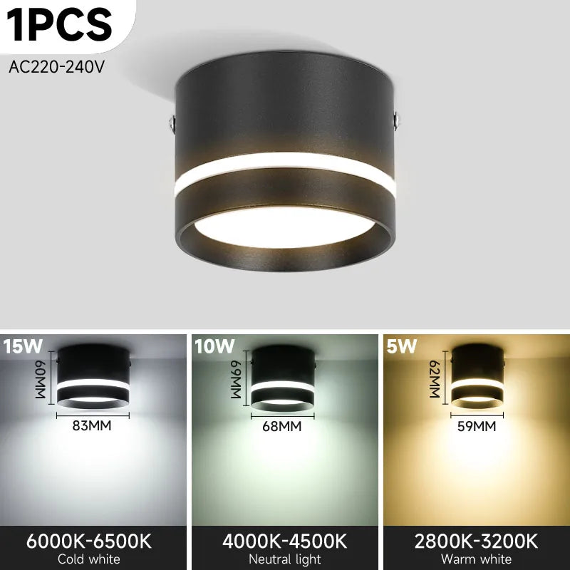 ثريا سقف LED DecorBites™ بإضاءة سفلية لإنارة المنزل