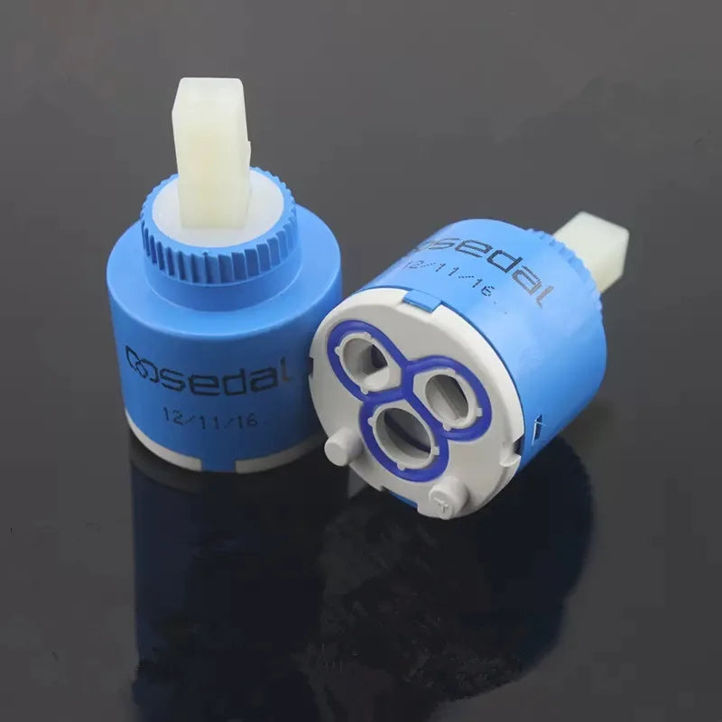 DecorBites™ 35/40mm Ceramic Faucet Cartridge for Kitchen Bathroom Tap - Water Saving