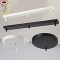 DecorBites™ Ceiling-Mounted Base Canopy Plate Chandelier Pendant Light 3 Heads Lighting