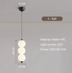Nordic Gold 4-Globe Metal Pendant Light