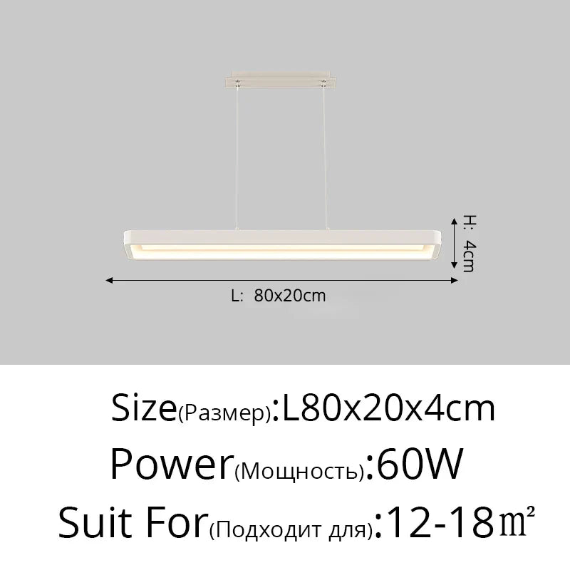 Lustre LED DecorBites™ : Éclairage Intérieur Moderne pour Chambre à Coucher, Salon, Salle à Manger et Bureau